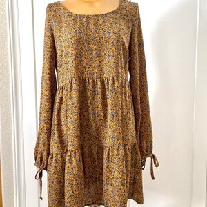 Floral Long Sleeve Dress by Wild fable size S. Gently used in good condition.
